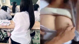 Clip sex lừa em nữ sinh học cùng lớp tín chỉ sang nhà trao đổi bài tập và cái kết